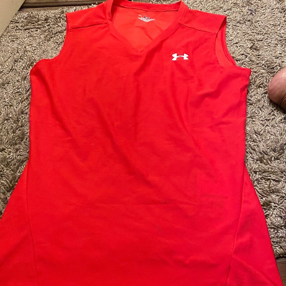 Under Armour Women's Bright Red Tank Top